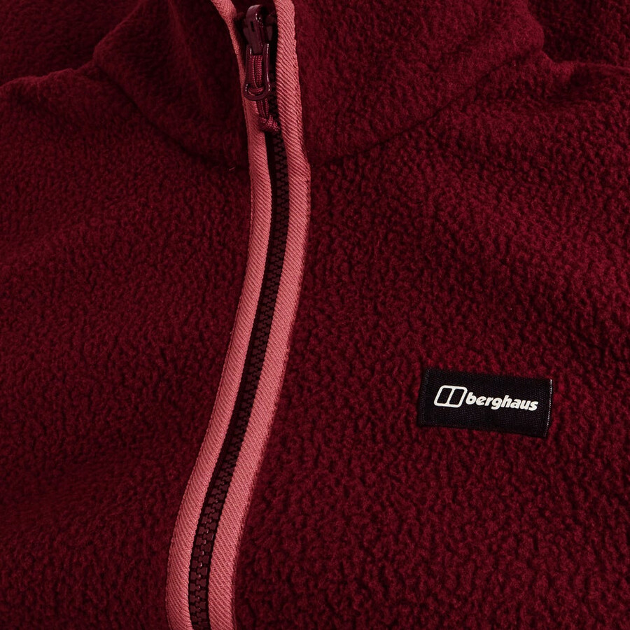 donne vagano gemini 3in1 giacca - rosso berghaus