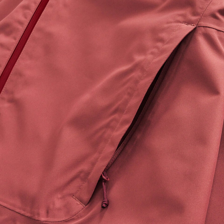 donne vagano gemini 3in1 giacca - rosso berghaus