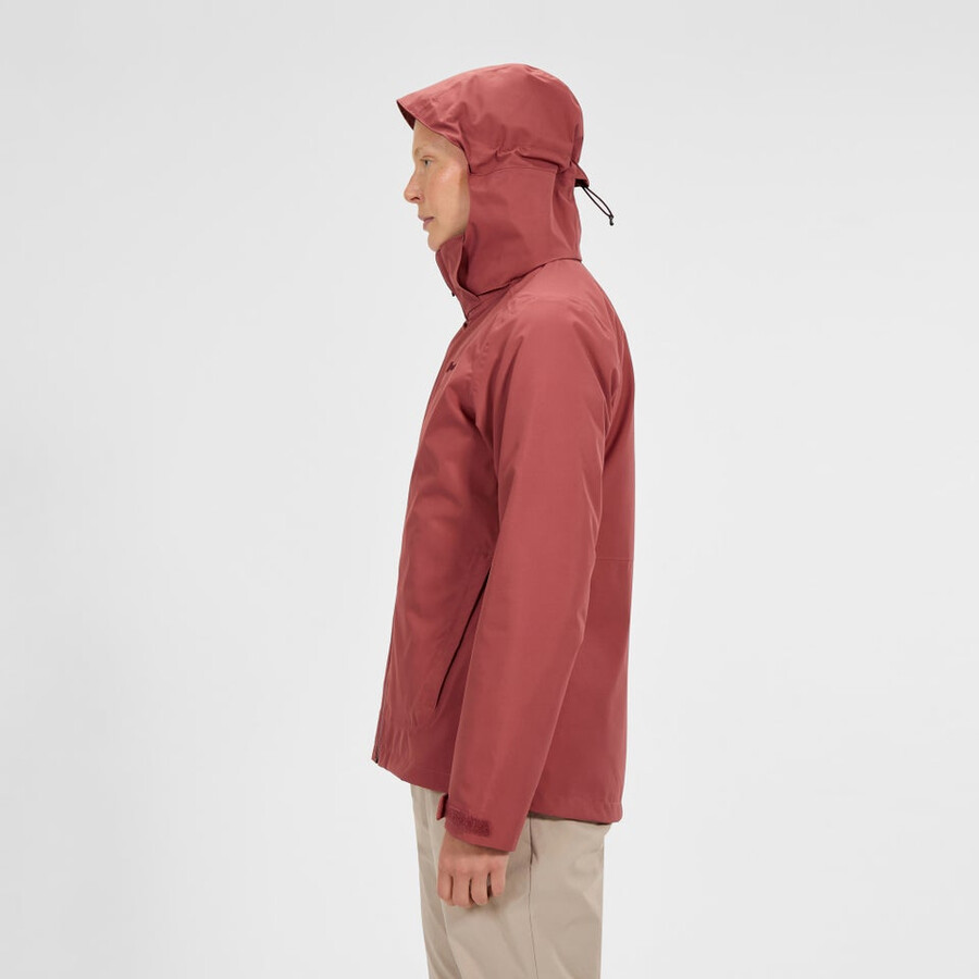 donne vagano gemini 3in1 giacca - rosso berghaus