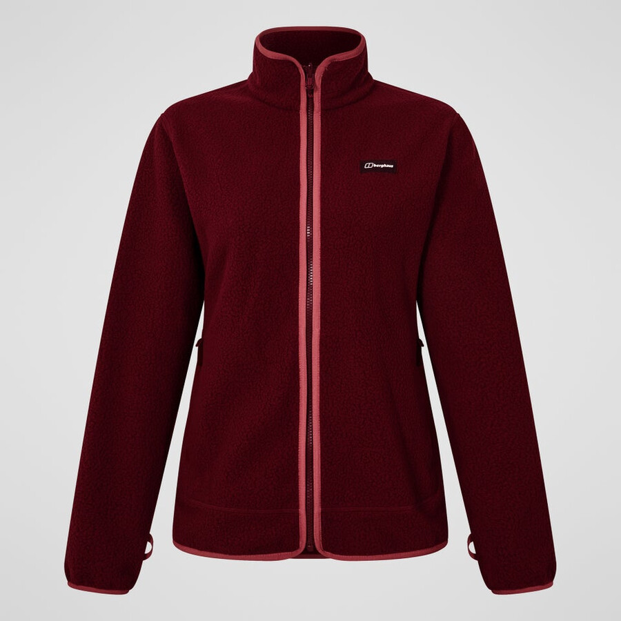 donne vagano gemini 3in1 giacca - rosso berghaus