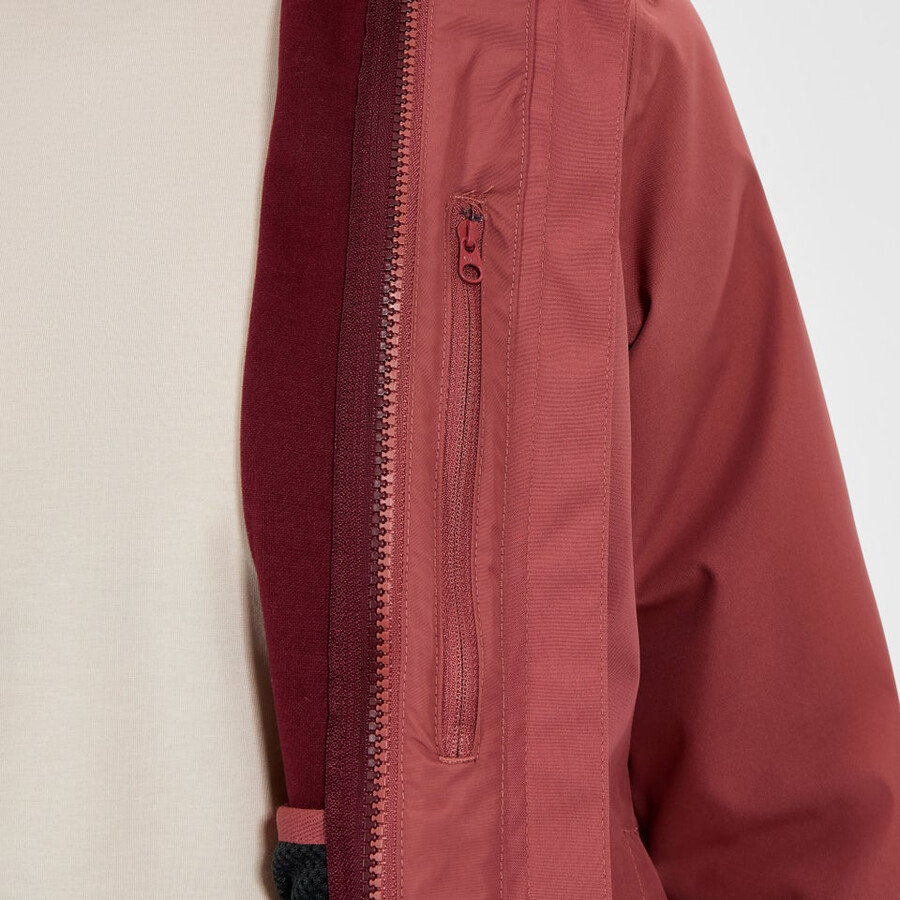 donne vagano gemini 3in1 giacca - rosso berghaus