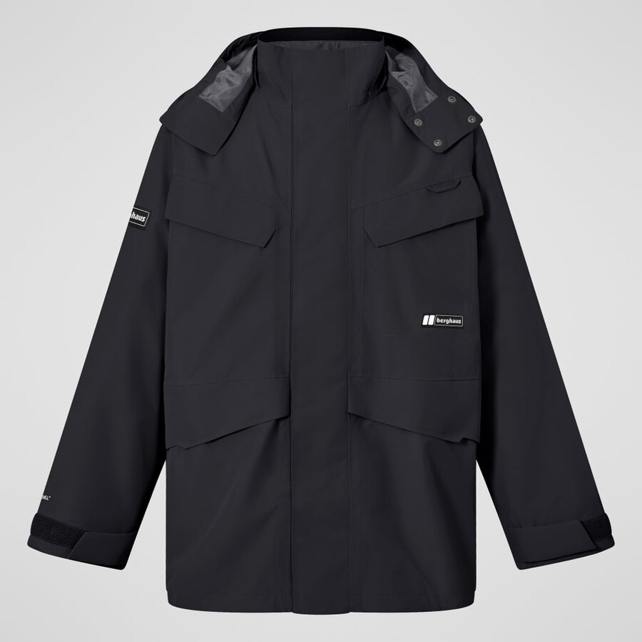 unisex vulcanismo parka - nero berghaus