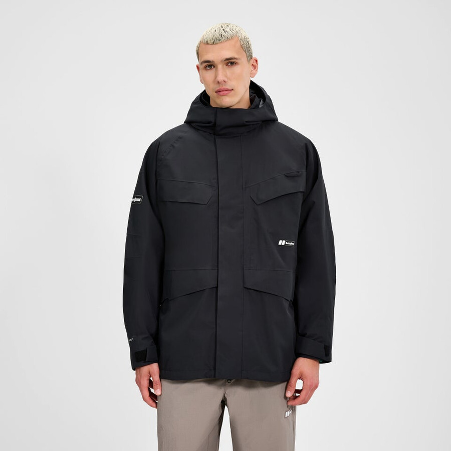 unisex vulcanismo parka - nero berghaus