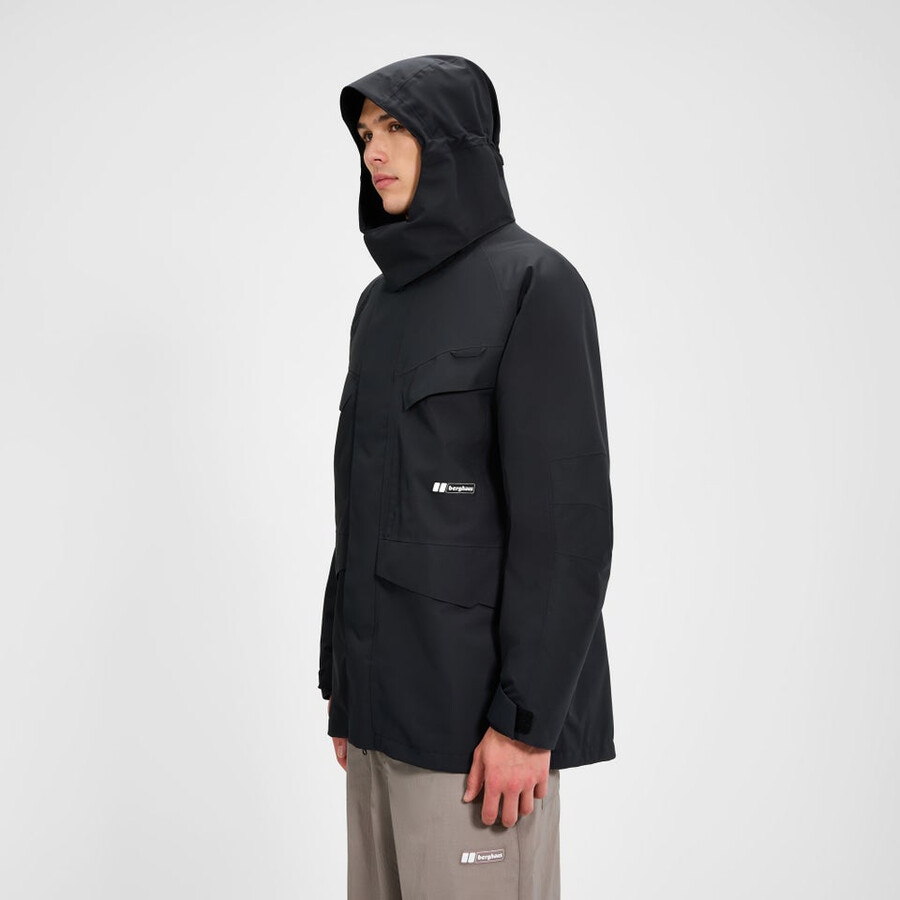 unisex vulcanismo parka - nero berghaus