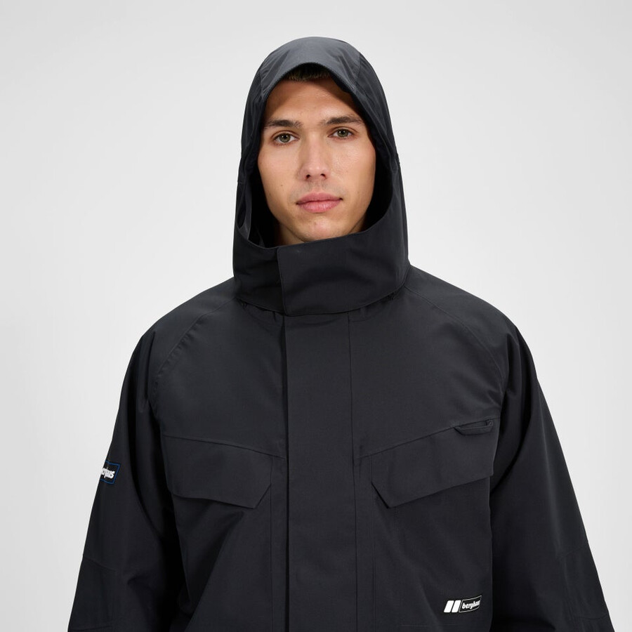 unisex vulcanismo parka - nero berghaus