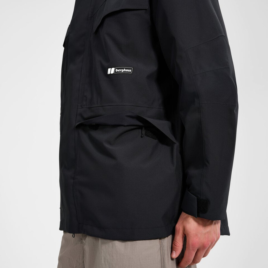 unisex vulcanismo parka - nero berghaus