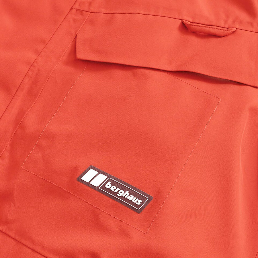 unisex vulcanismo parka - arancio berghaus