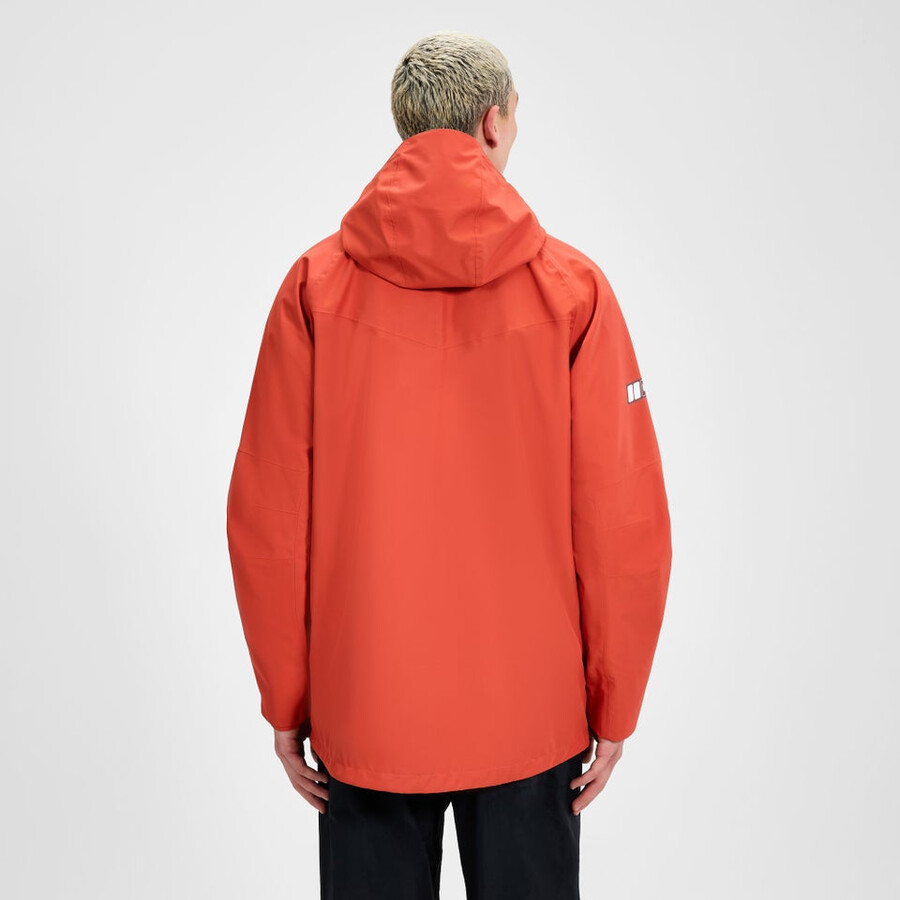 unisex vulcanismo parka - arancio berghaus