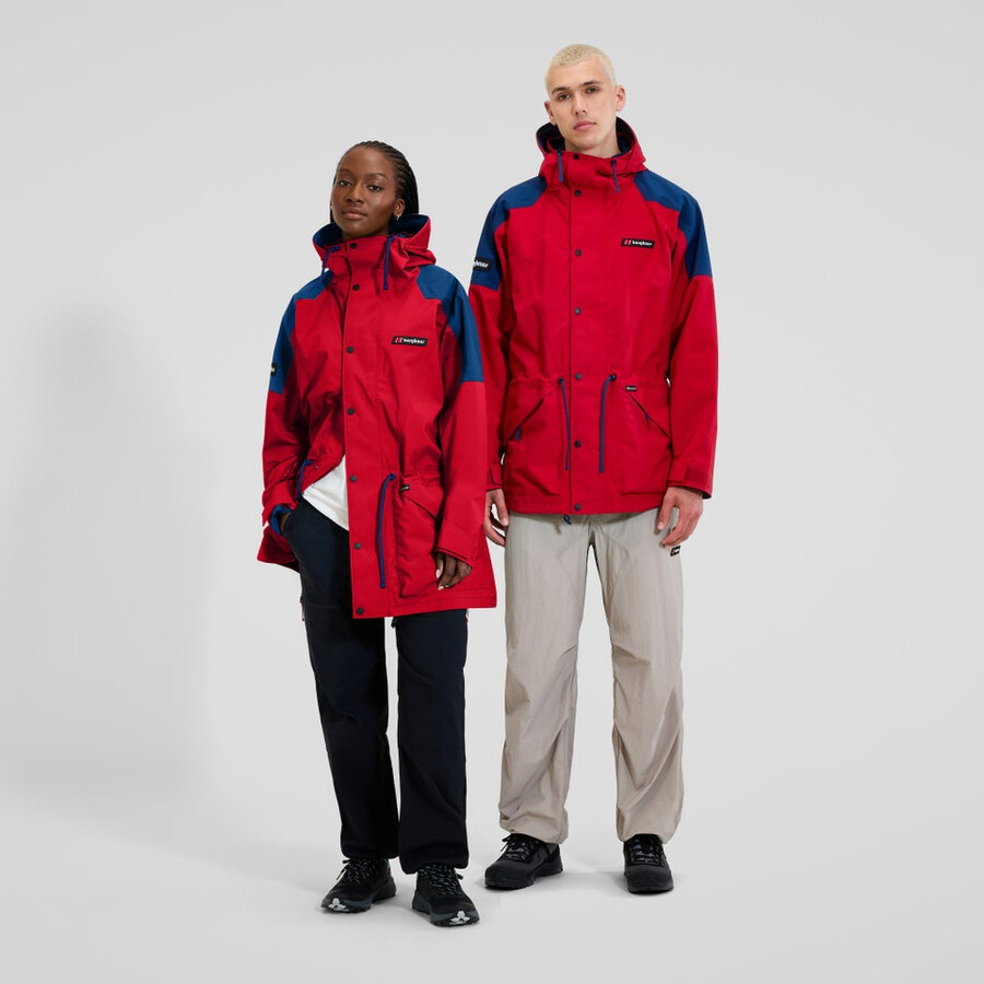 unisex meru montagna in gore-tex giacca - rossoblu berghaus