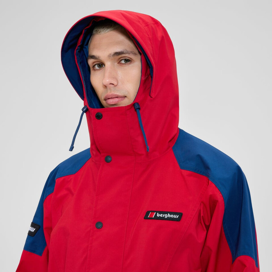 unisex meru montagna in gore-tex giacca - rossoblu berghaus
