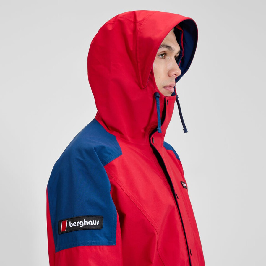 unisex meru montagna in gore-tex giacca - rossoblu berghaus