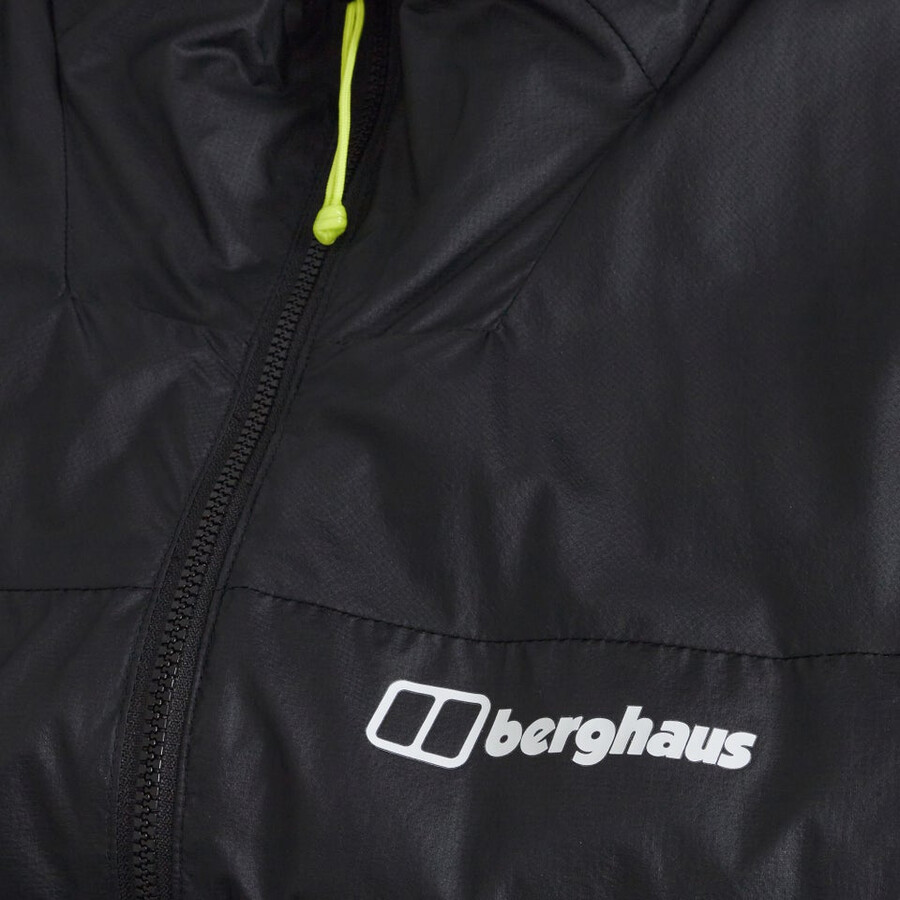 donne mtn spigolo sintetico gilet - nero berghaus