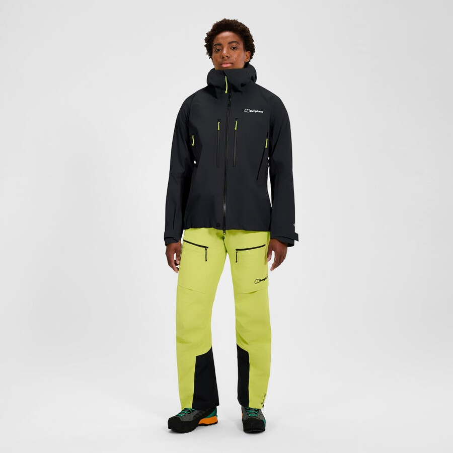 donna di estrema avanguardia gore-tex giacca - nero berghaus