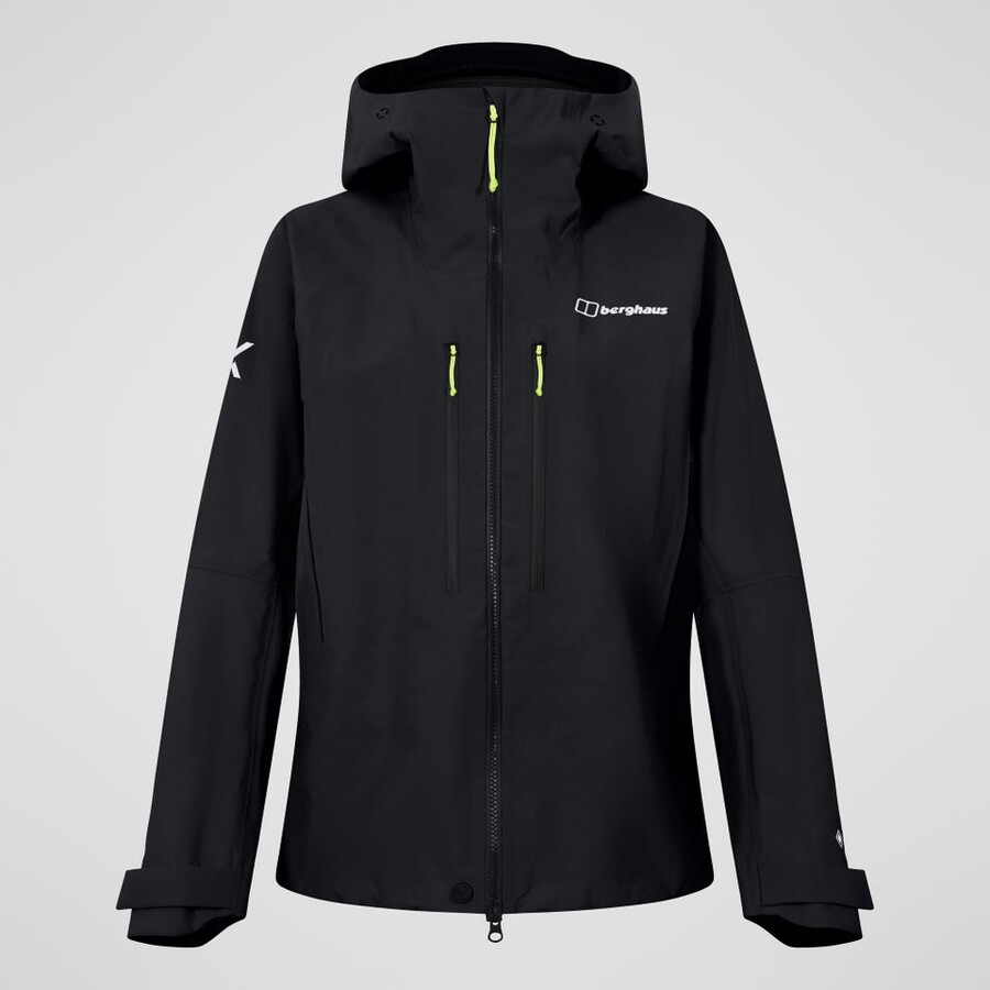 donna di estrema avanguardia gore-tex giacca - nero berghaus