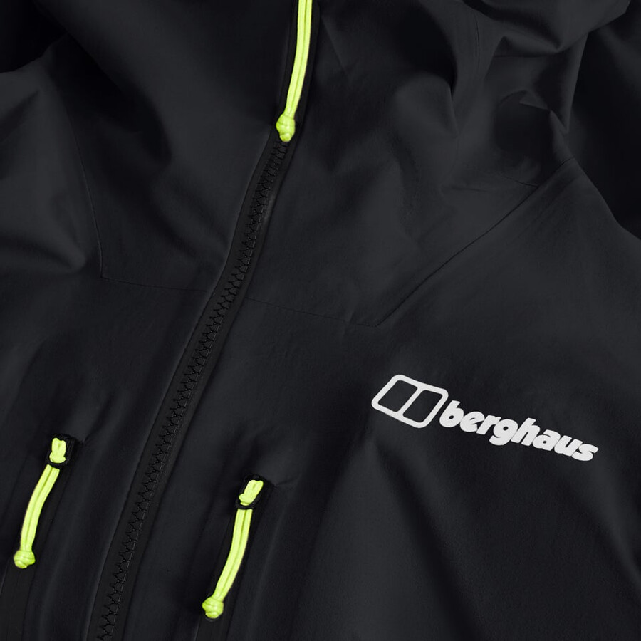 donna di estrema avanguardia gore-tex giacca - nero berghaus