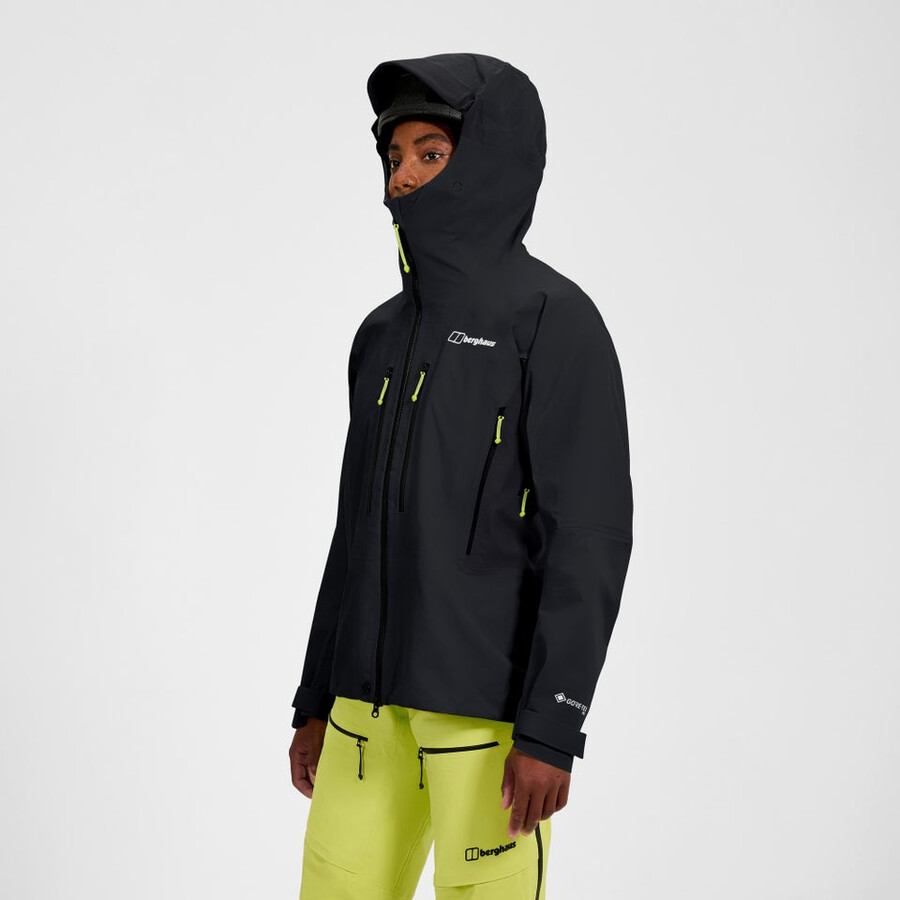 donna di estrema avanguardia gore-tex giacca - nero berghaus