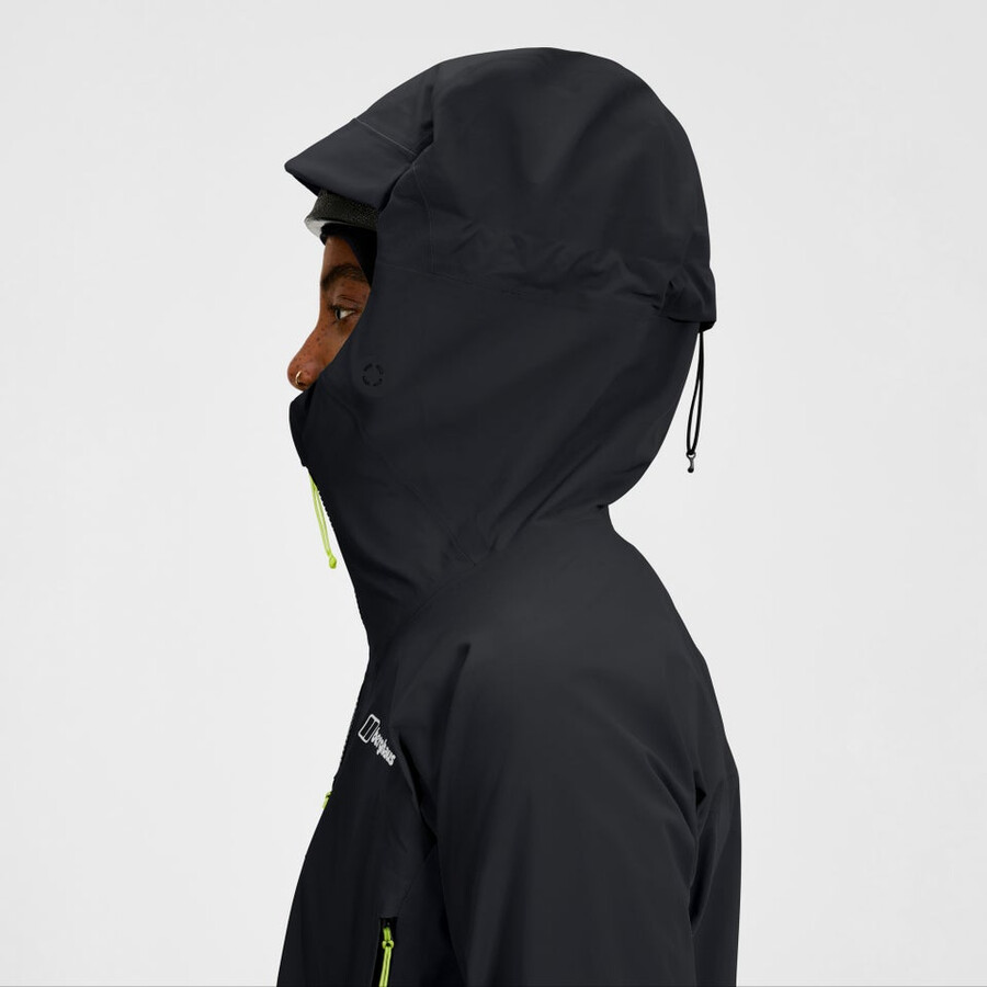 donna di estrema avanguardia gore-tex giacca - nero berghaus