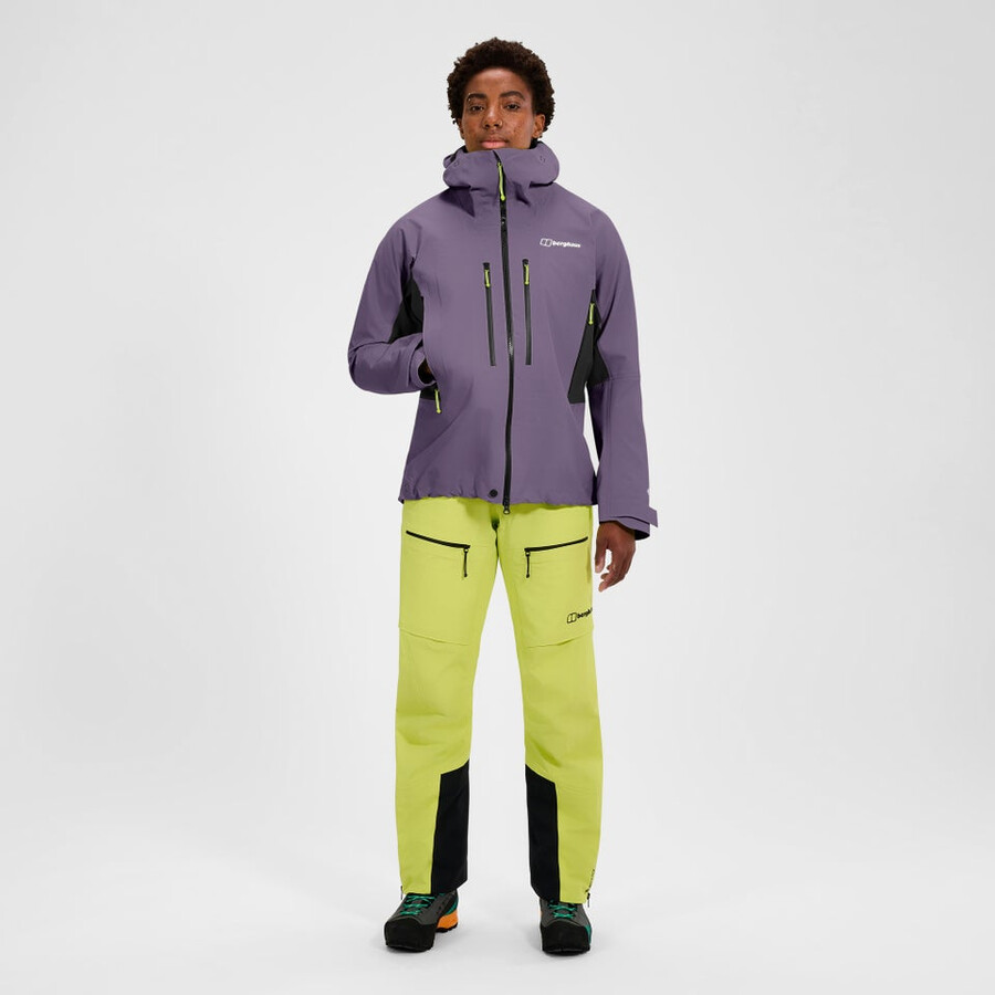 donna di estrema avanguardia gore-tex giacca - viola berghaus
