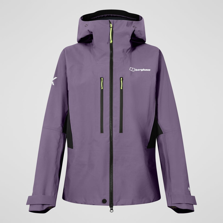 donna di estrema avanguardia gore-tex giacca - viola berghaus