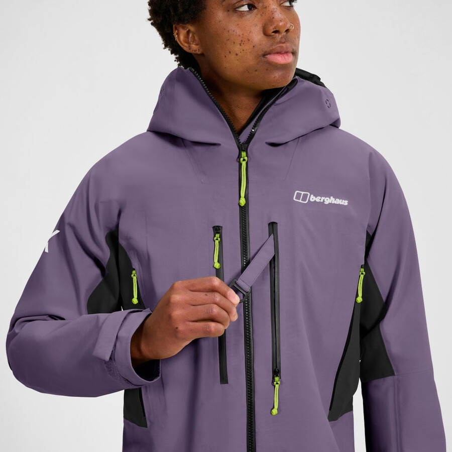 donna di estrema avanguardia gore-tex giacca - viola berghaus