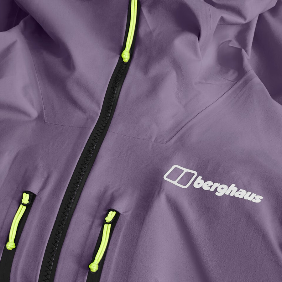donna di estrema avanguardia gore-tex giacca - viola berghaus