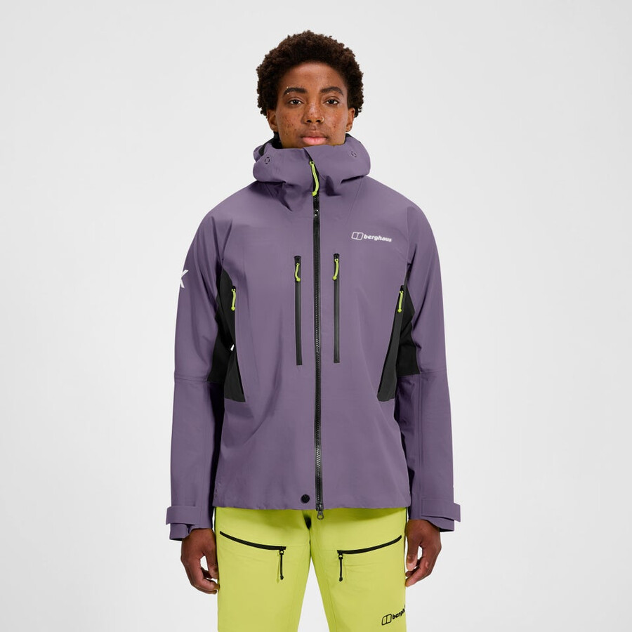 donna di estrema avanguardia gore-tex giacca - viola berghaus