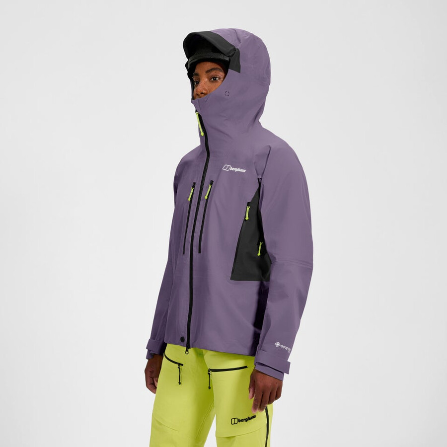 donna di estrema avanguardia gore-tex giacca - viola berghaus
