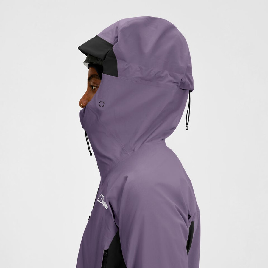 donna di estrema avanguardia gore-tex giacca - viola berghaus