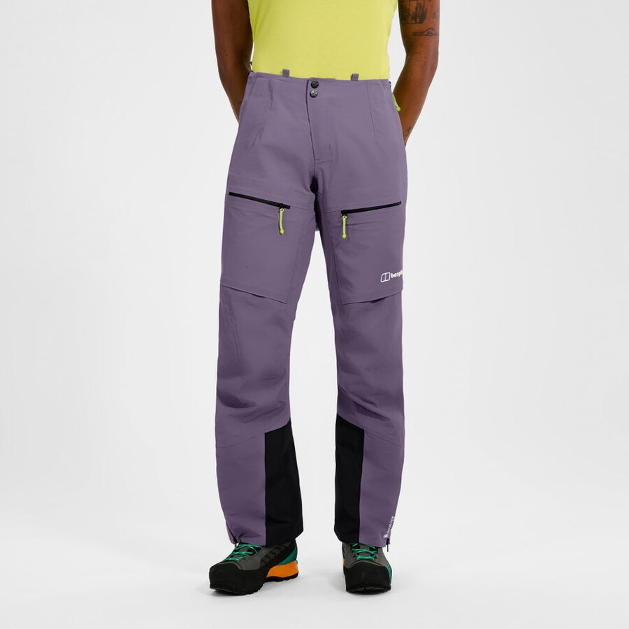 donna di estrema avanguardia gore-tex pantaloni - viola berghaus