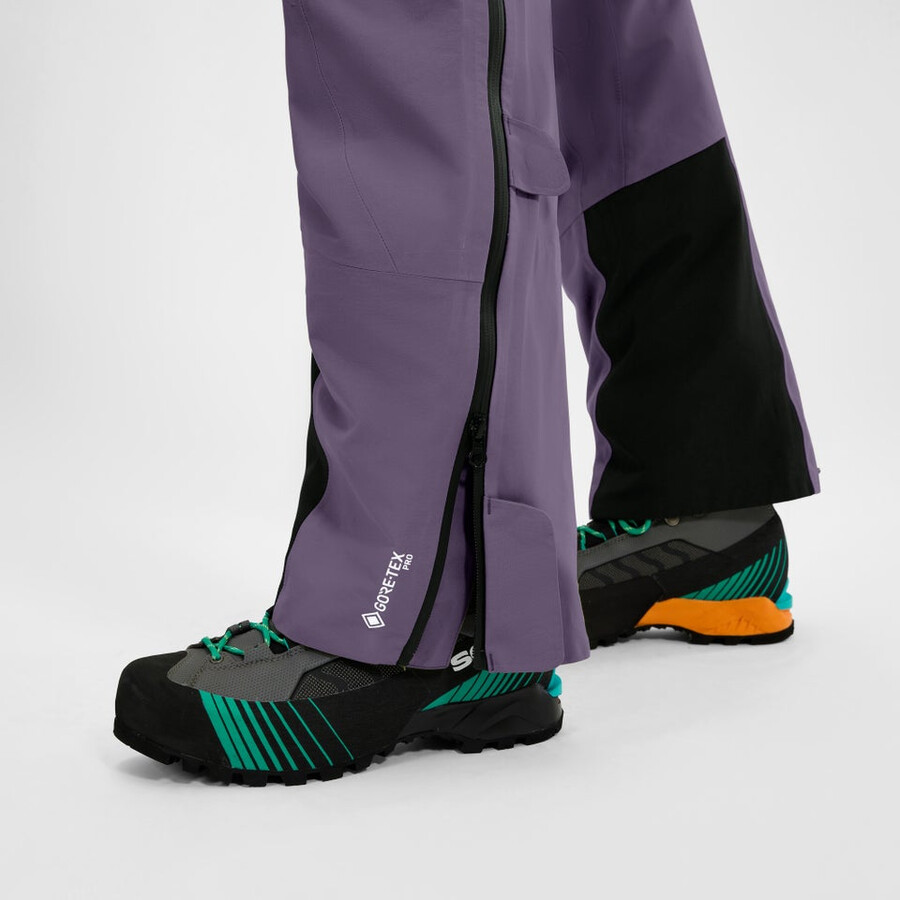 donna di estrema avanguardia gore-tex pantaloni - viola berghaus