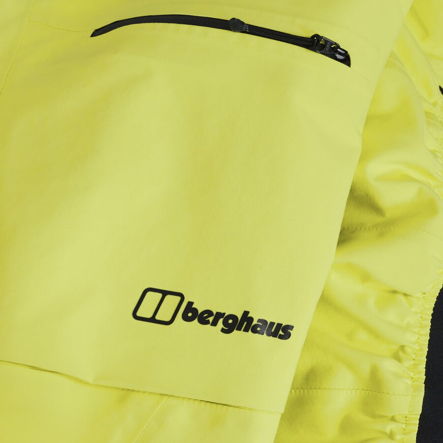 donna di estrema avanguardia gore-tex pantaloni - giallo berghaus
