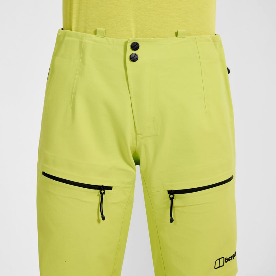 donna di estrema avanguardia gore-tex pantaloni - giallo berghaus