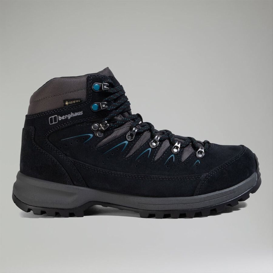 donne explorer trek gore-tex - blu navygrigio berghaus
