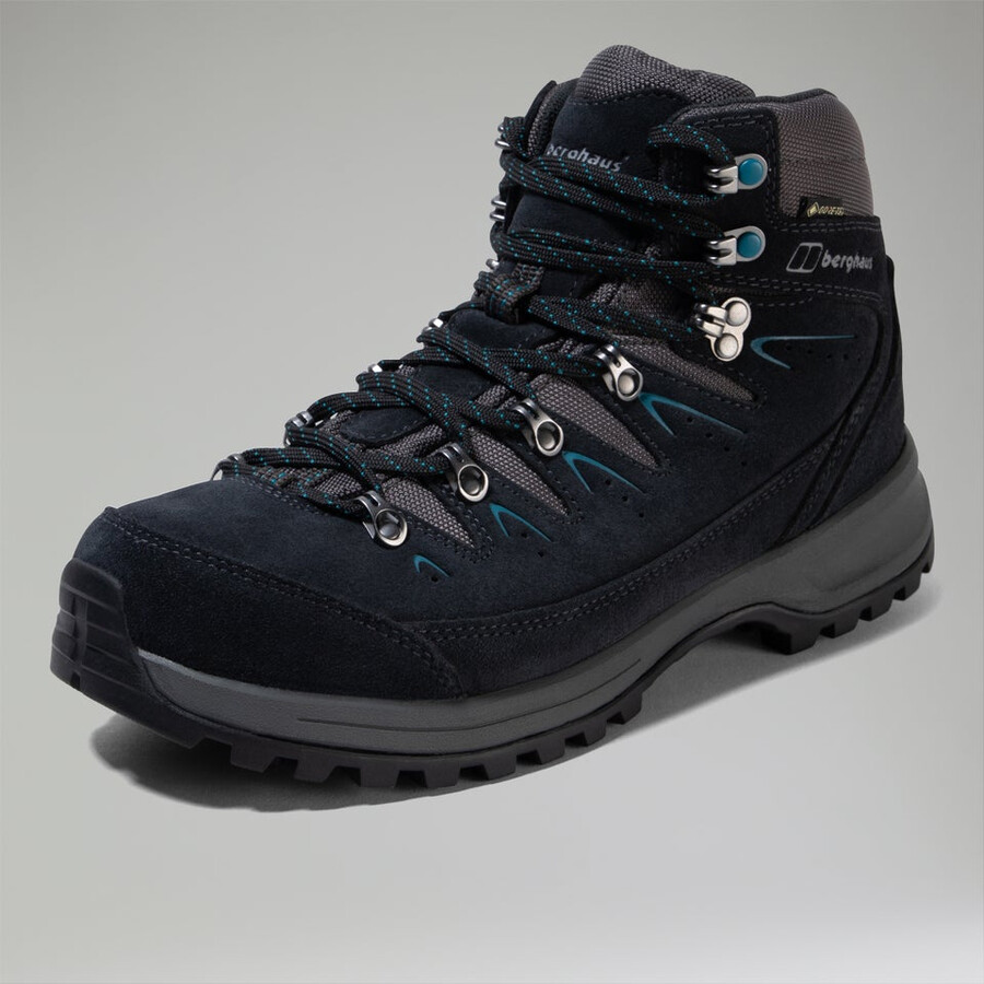 donne explorer trek gore-tex - blu navygrigio berghaus