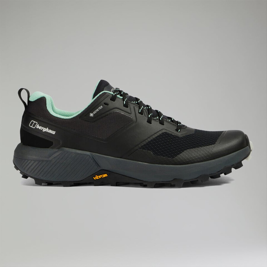 donne trailway active gore-tex scarpe - neroverde berghaus