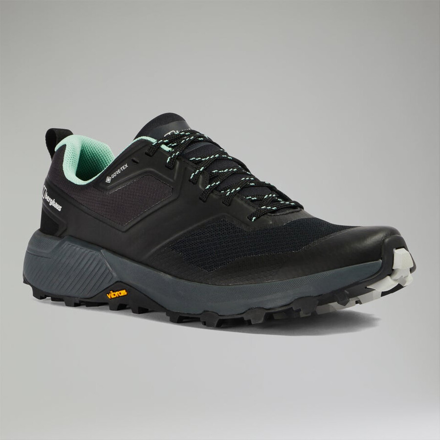 donne trailway active gore-tex scarpe - neroverde berghaus