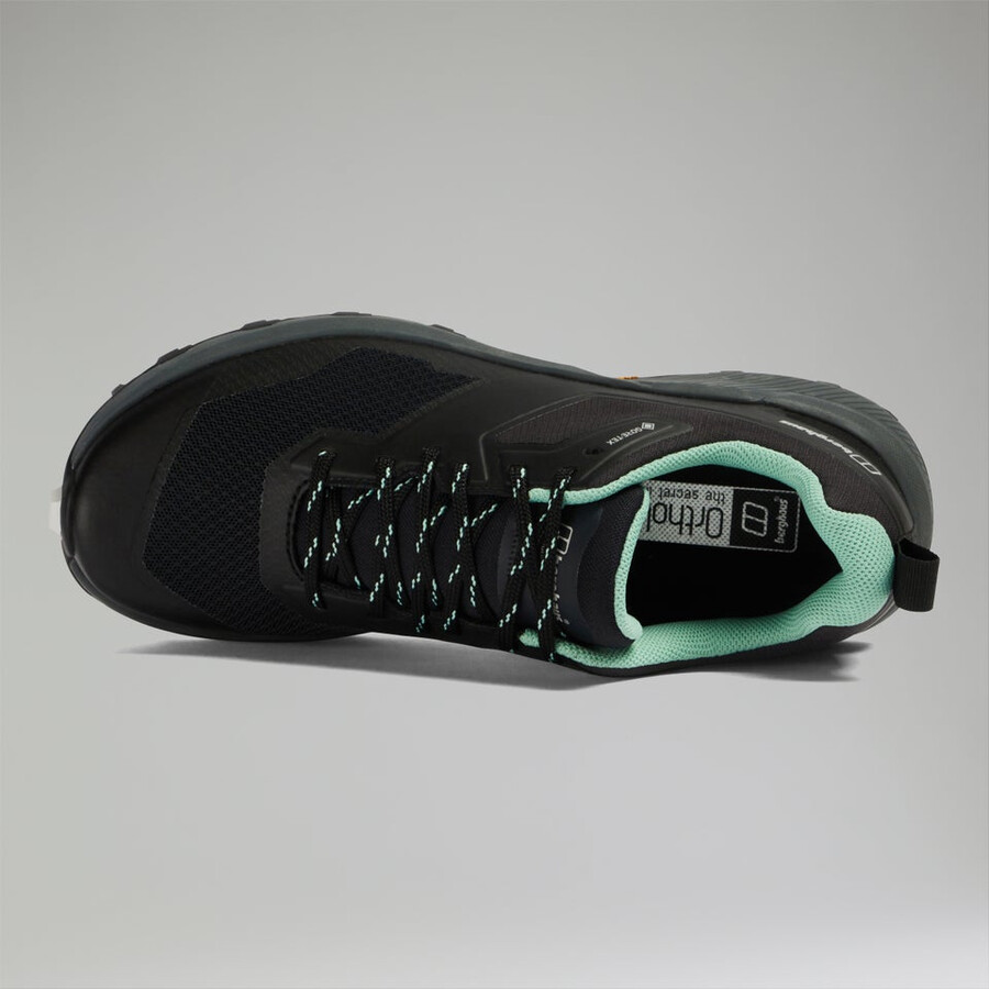 donne trailway active gore-tex scarpe - neroverde berghaus